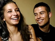 Première audition d’un jeune couple latin